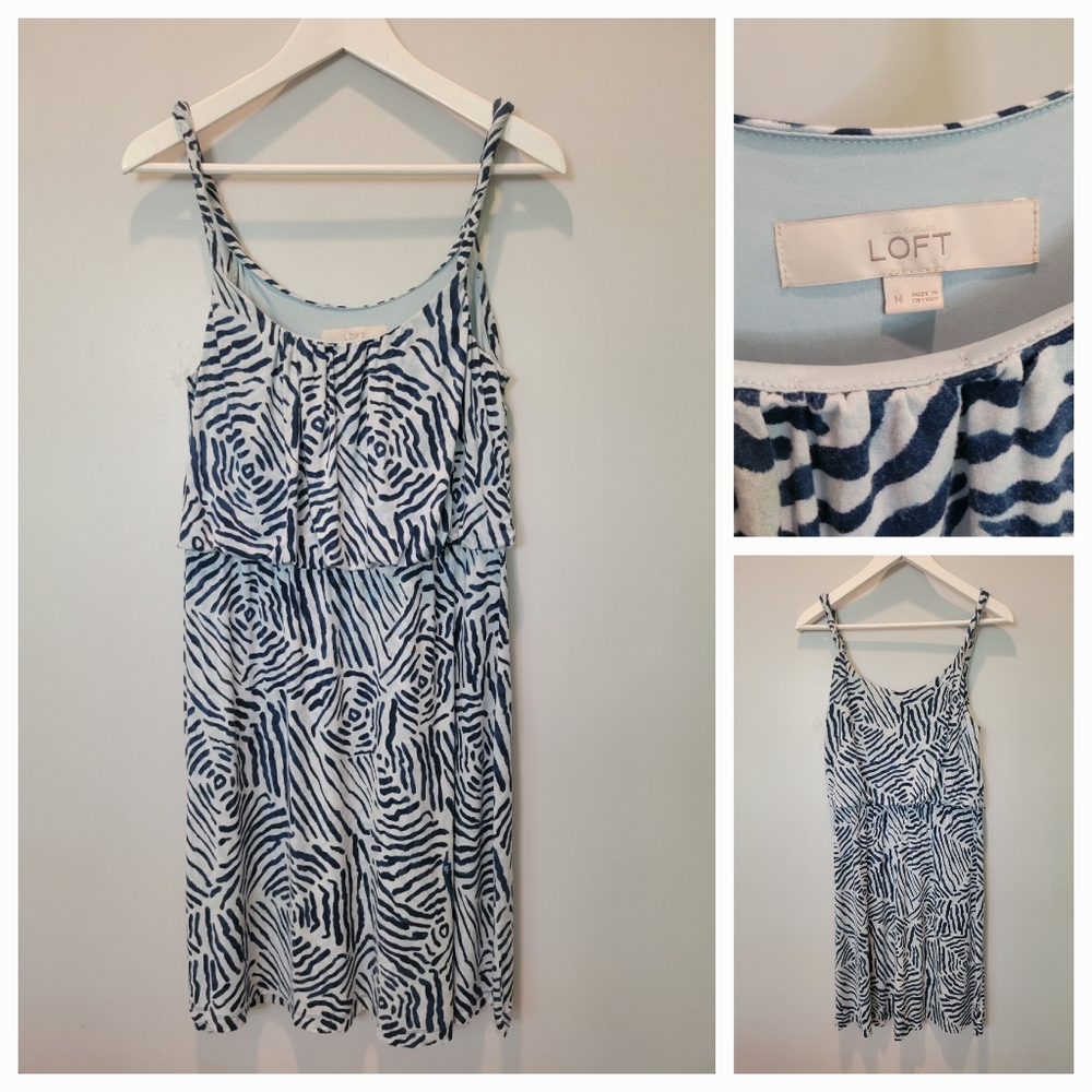 5-Piece Bundle Box Aqua Coastal Floral Astr The Lable Soft Surroundings SZ M - Picture 7 of 8